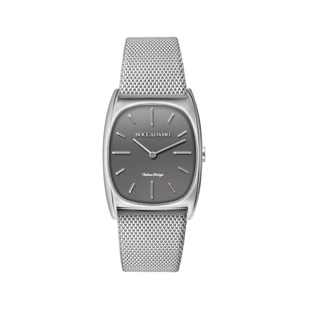 Часы Boccadamo Atelier Silver AT004 BW/S с минеральным стеклом
