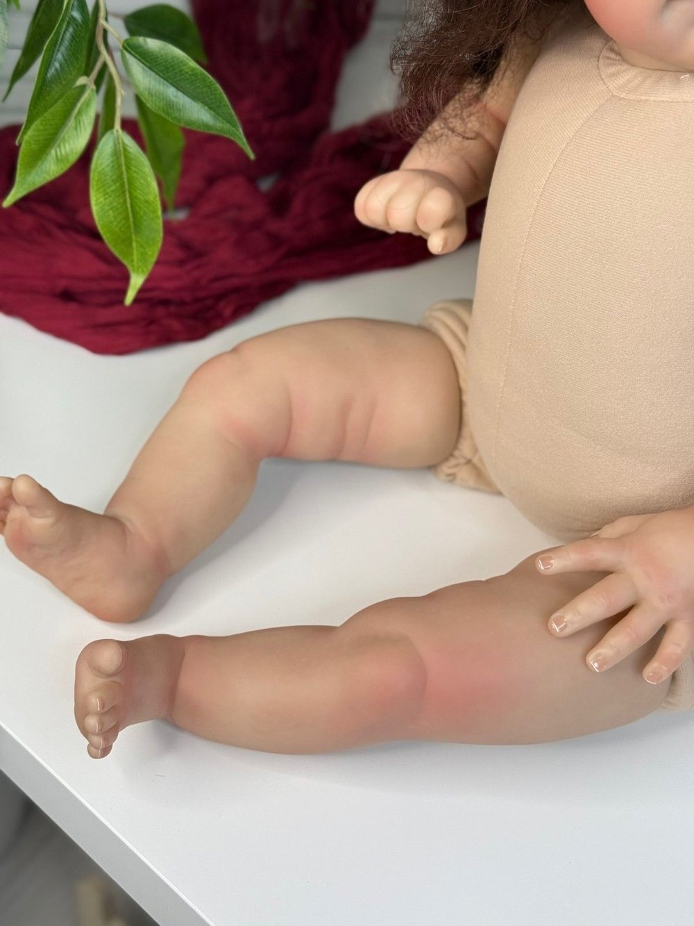 Кукла Реборн мягконабивная 60см в пакете (FA-595)