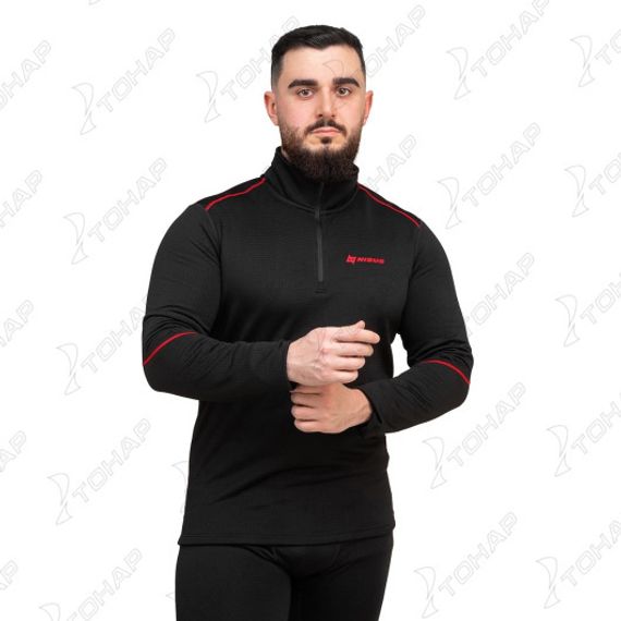 Комплект термобелья мужской Combat цв.черный р.M (46-48) (N-6404-M) NISUS