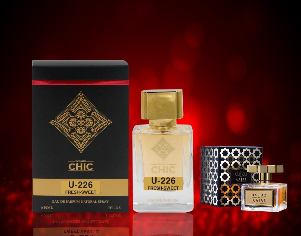 Стойкий парфюм Chic U-226 Fresh Sweet edp unisex 50 ml. (Kajal Dahab)