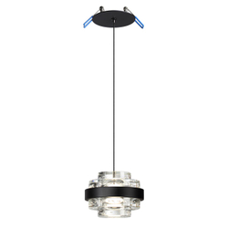 5031/6L L-VISION ODL24 000 чёрный/металл/акрил Подвес LED 6W 4000K 432лм KLOT