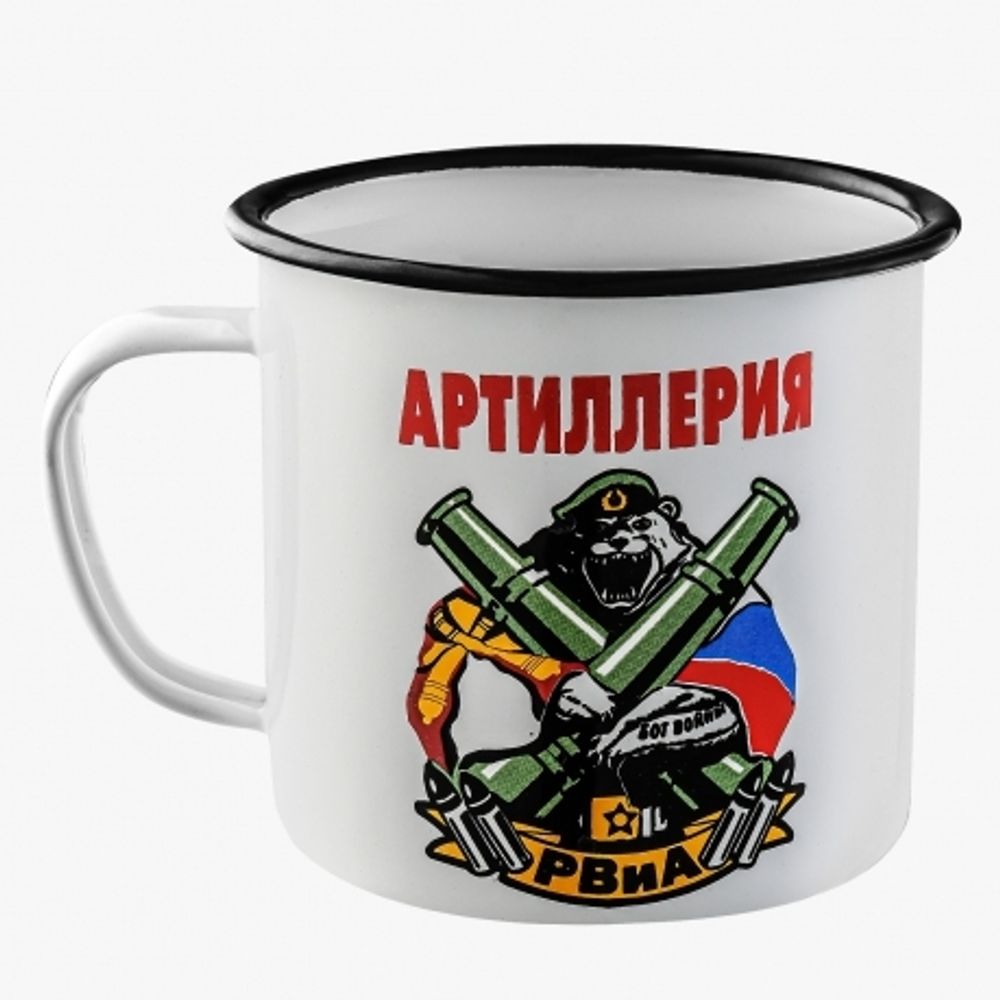 Кружка эмалированная РВиА