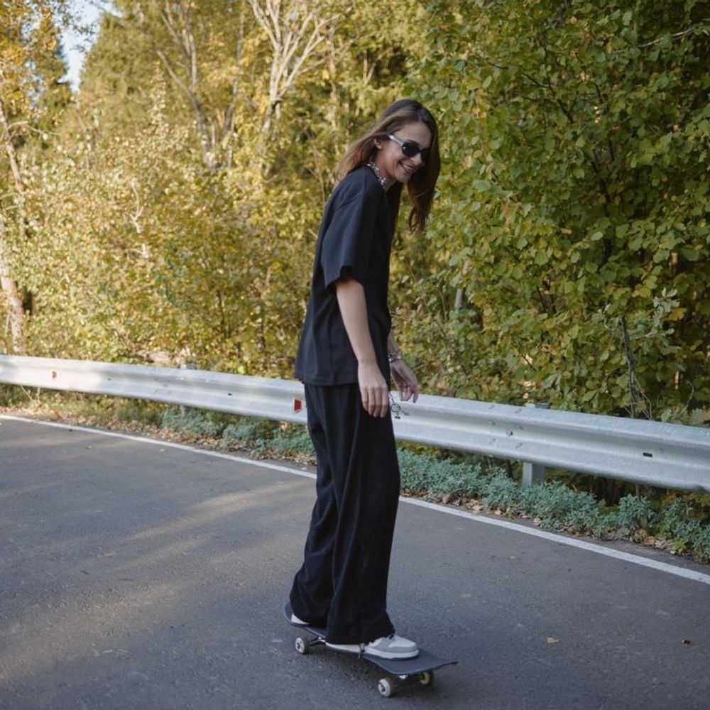 Брюки Смерч #7 вельветовые черные