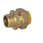 Муфта латунь 15Aх1/2" обжим/НР для газоснабжения STAHLMANN SSMG1501/2BGZ