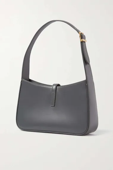 Сумка Saint Laurent Le 5 à 7 Hobo серый