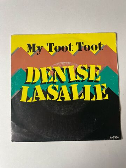 Винтажная виниловая пластинка LP Denise Lasalle My Toot Toot (Germany 1985) 7 дюймов