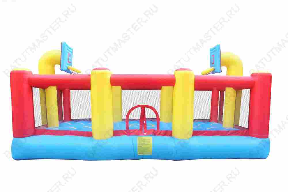 Спортивный надувной батут "Баскетбол 2" 6*3,6*2,9м