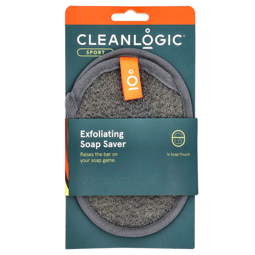 Cleanlogic, Sport, отшелушивающее мыло, 1 шт.