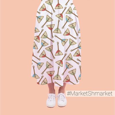 Юбка с принтом 