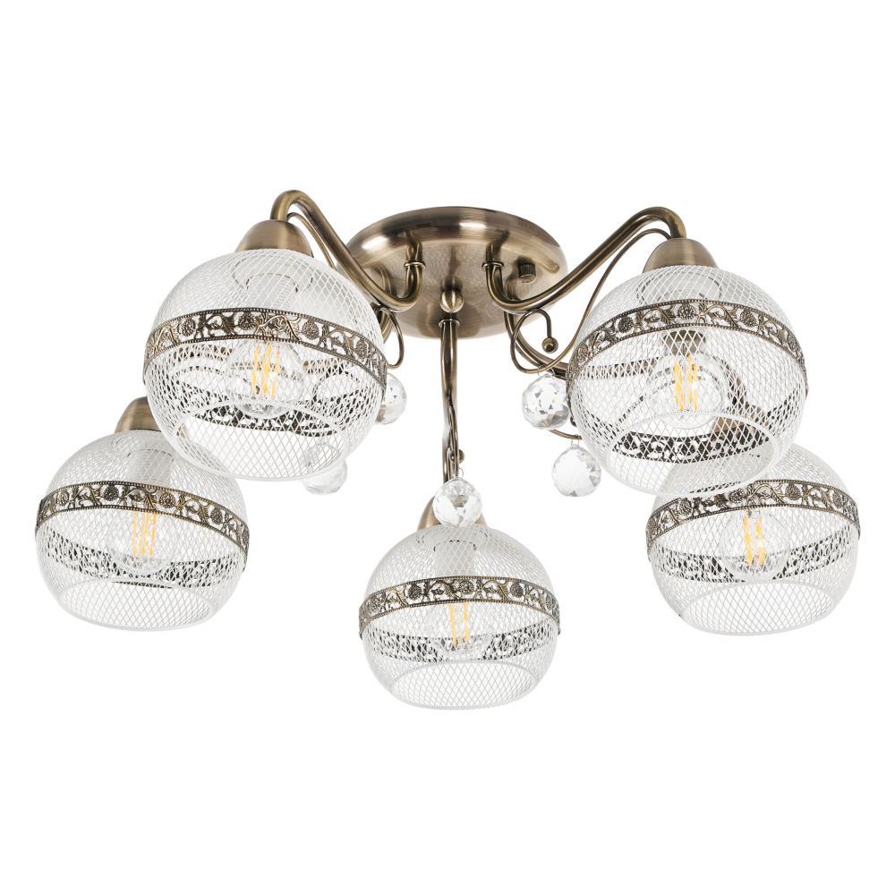 Потолочная люстра MyFar Frank MR1651-5C, кол-во плафонов: 5 шт