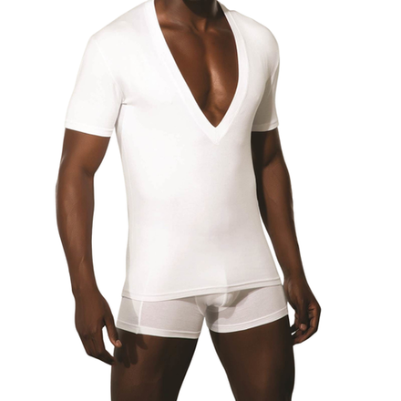 Мужская футболка белая Doreanse 2850