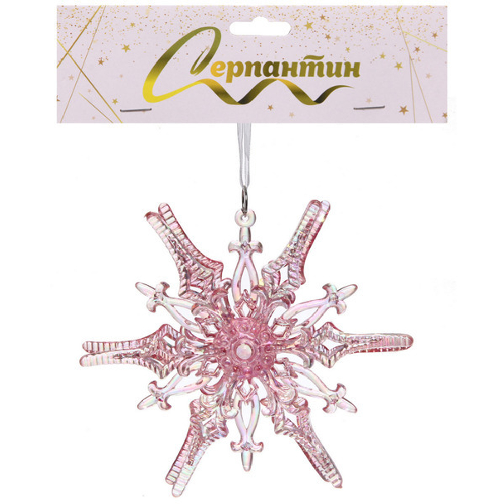 Подвеска «Сказочная нежность» 12*12 см, Розовый