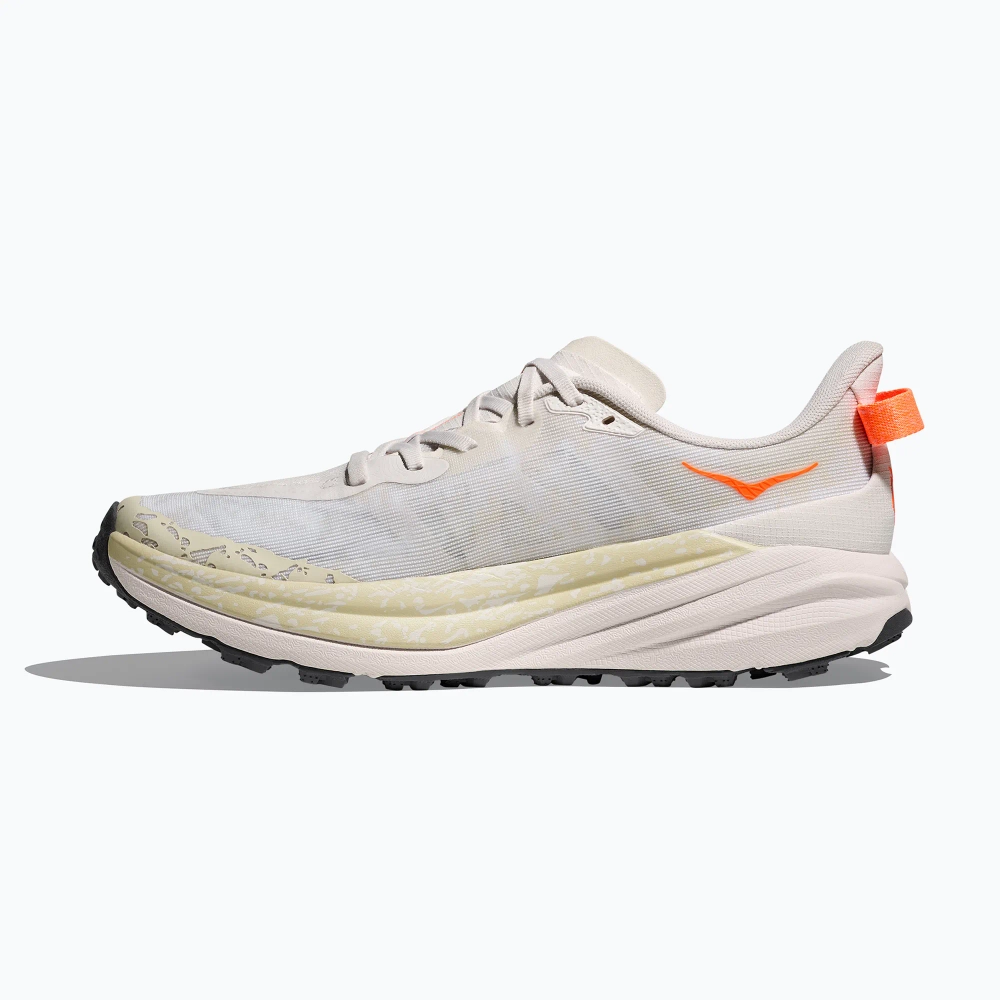 Кроссовки для бега HOKA Speedgoat 6 white/neon tangerine