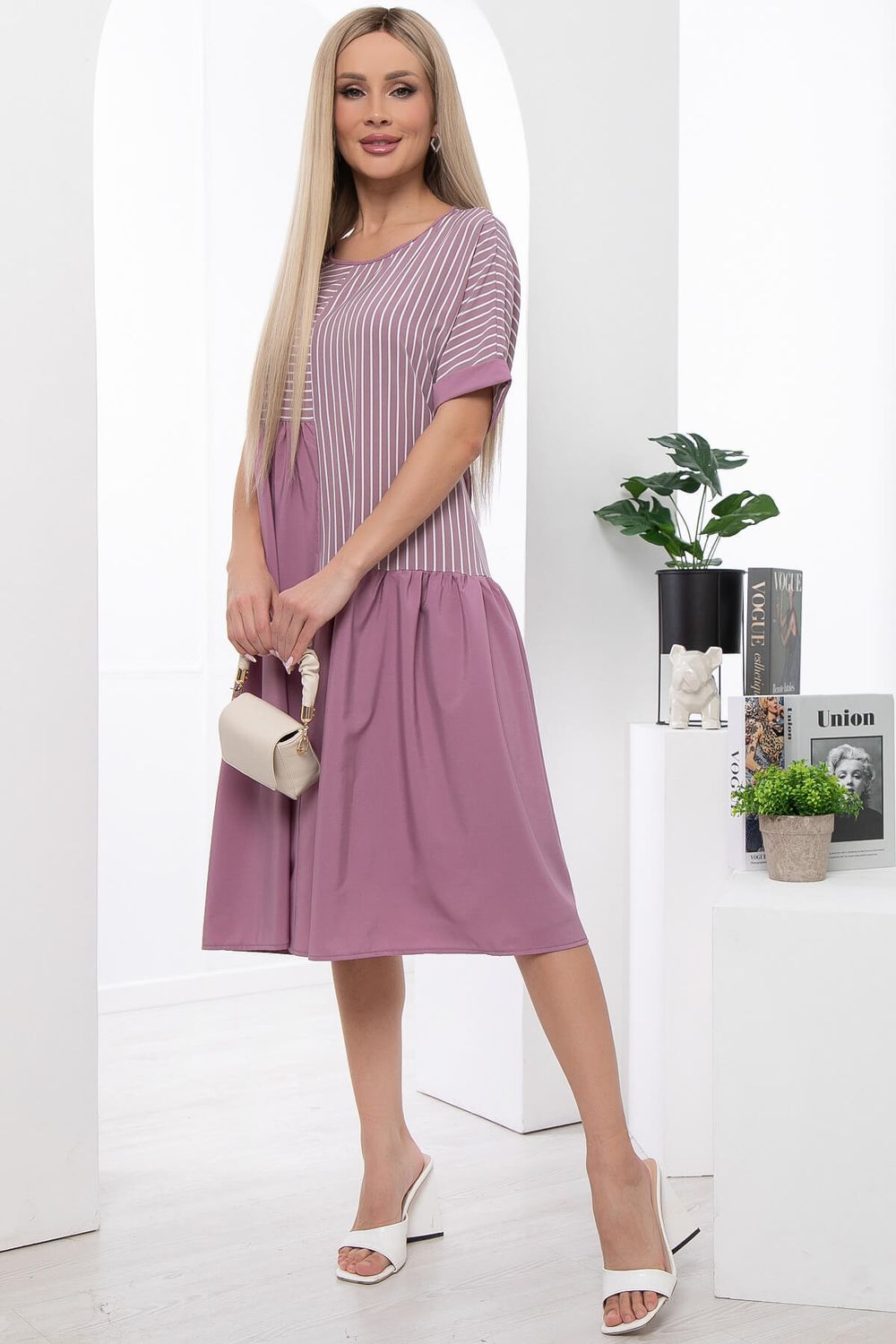 Платье "Милана" (роуз) П5970 LT Collection