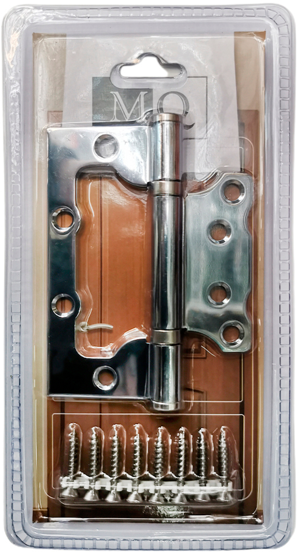 Петля без врезки MSF10075-2BB CP Blister хром