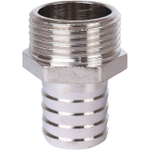 Штуцер с наружной резьбой STOUT SFT 0067 - 1" x 25 мм (латунь никелированная)