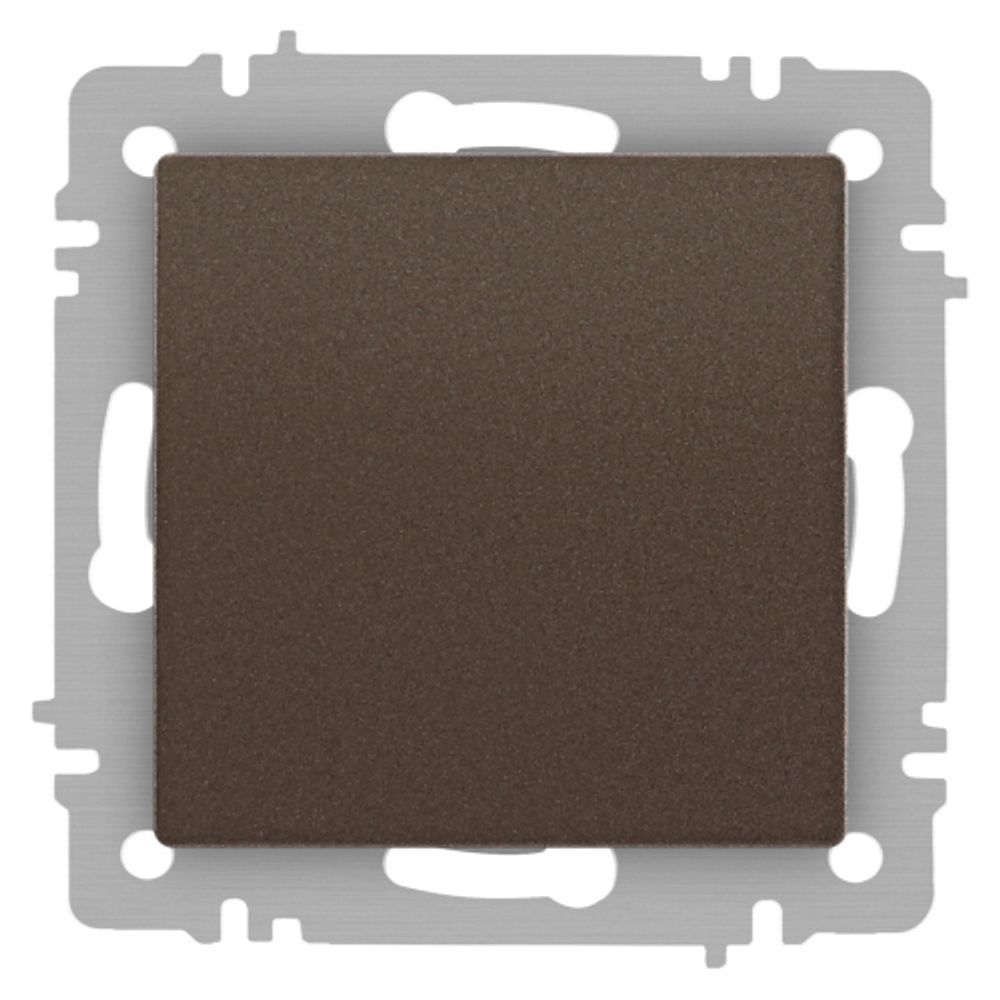 Переключатель перекрестный Intro Accent 6-108-08 10А-250В IP20 СУ AL/CU бронза | Intro