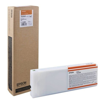Картридж EPSON C13T636A00 (T636A) для Stylus Pro 7900/9900 оранжевый 700мл.