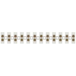 Зажим винтовой ЭРА NO-225-504 изолированный ЗВИ-нг 20А 2.5-14 мм2 12 пар белый