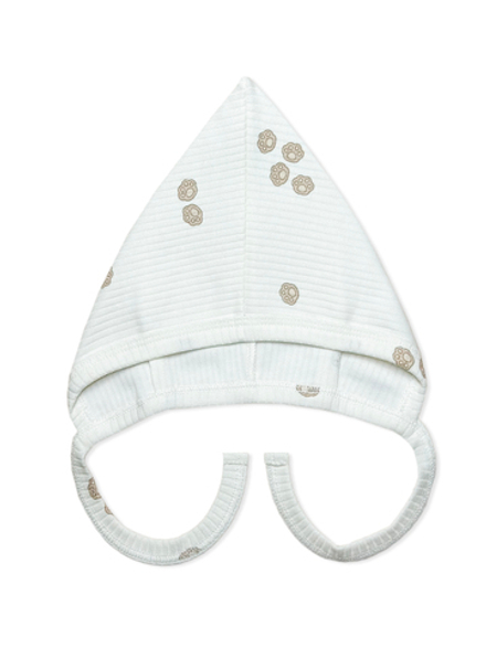 Чепчик Гномик Лапки Рубчик Экрю RinaAmari