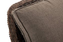 "Прованс" диван из искусственного ротанга трехместный, цвет коричневый