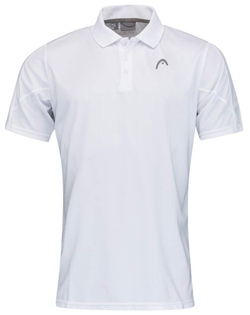 Мужское теннисное поло Head Club 22 Tech Polo Shirt M - white