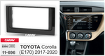 Toyota Corolla, 2017+, 2DIN (Carav 11-696)