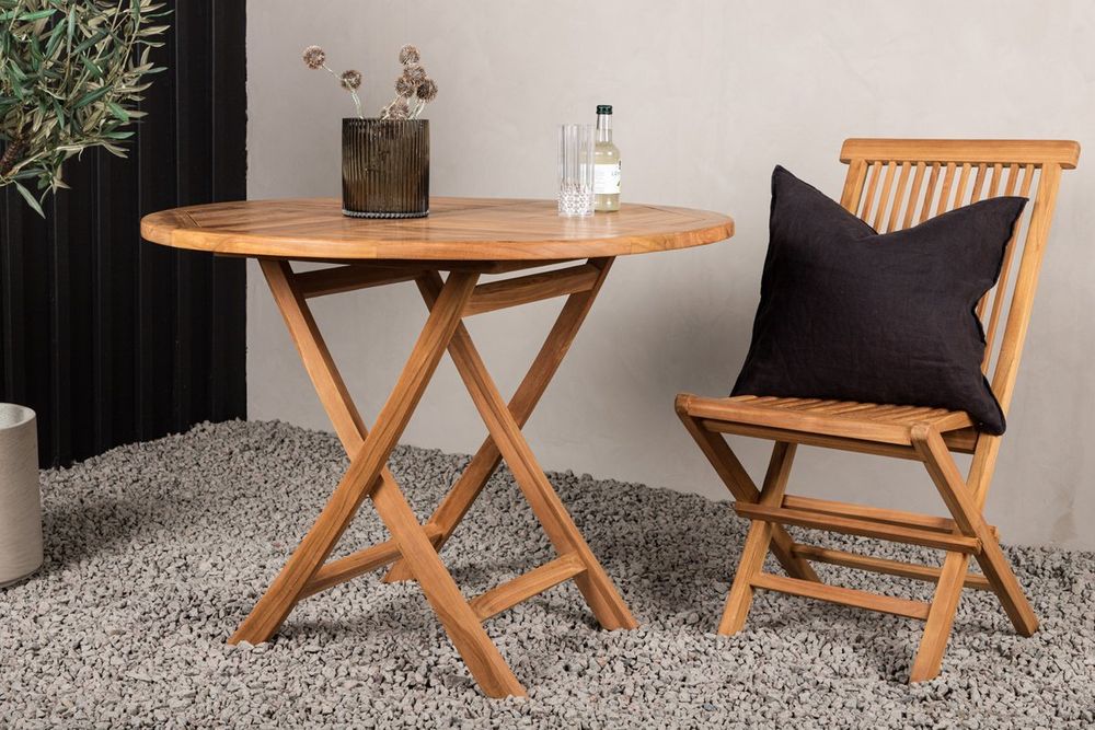 Turin, стол натуральный, тик