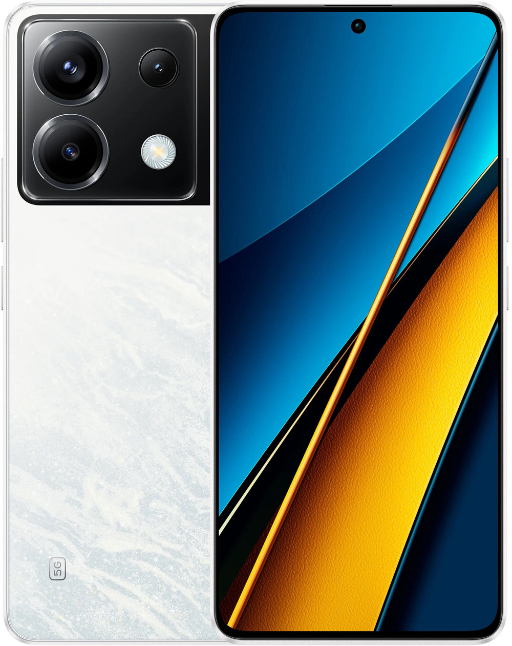 Смартфон Xiaomi POCO X6 12/256 ГБ RU, Dual nano SIM, белый