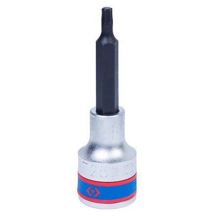Цена на KING TONY (403325) Насадка (бита) торцевая 1/2", L = 80 мм, TORX, T25