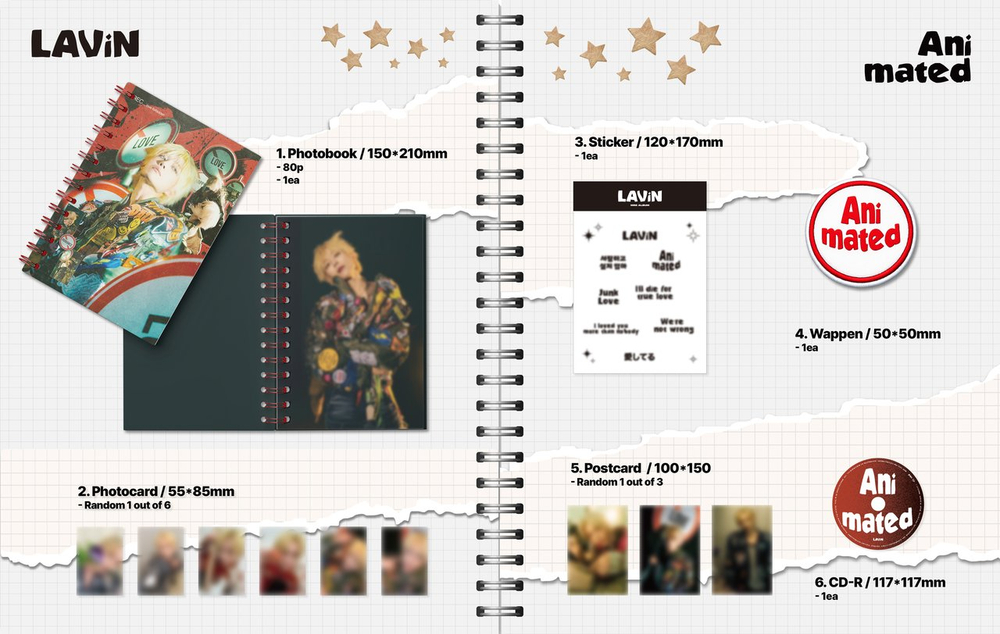 Альбом LAVIN - Mini Album [Animated]