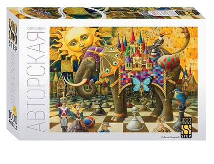 Пазлы 1000 элементов 480*680мм. "Большая игра"