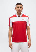 EA7 Emporio Armani TENNIS PRO - Футболка-поло - Красный