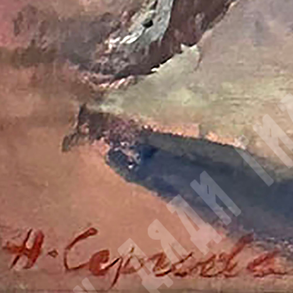 Сергеева Нина Алексеевна. Балет. Холст, масло. СССР. 1982 г.