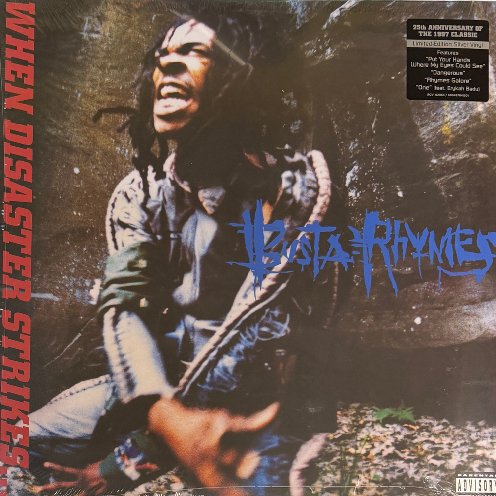 Виниловая пластинка Busta Rhymes ‎– When Disaster Strikes LP Silver