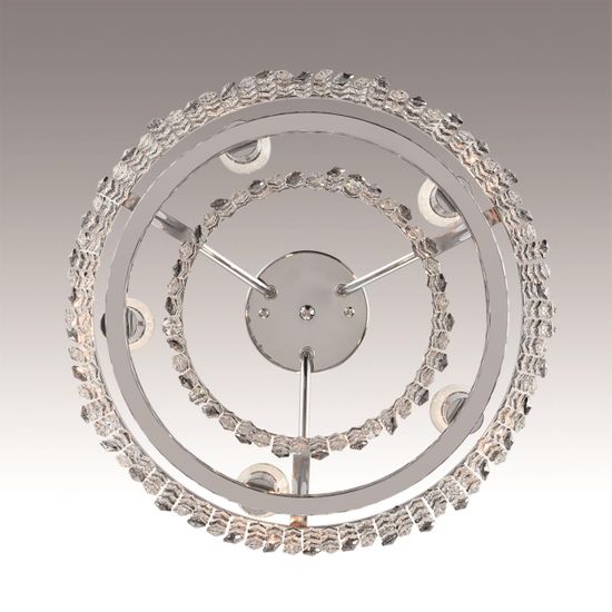 8244/5C CLASSI LN26 206 хром, металл/хрусталь Люстра потолочная E14 5*40W 220V LAYLA