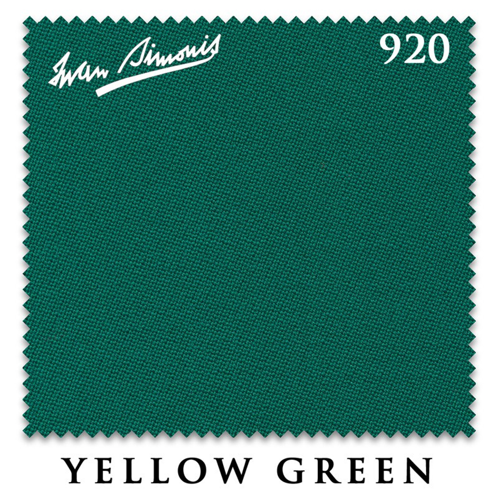 Сукно "Iwan Simonis 920" 195см Yellow Green