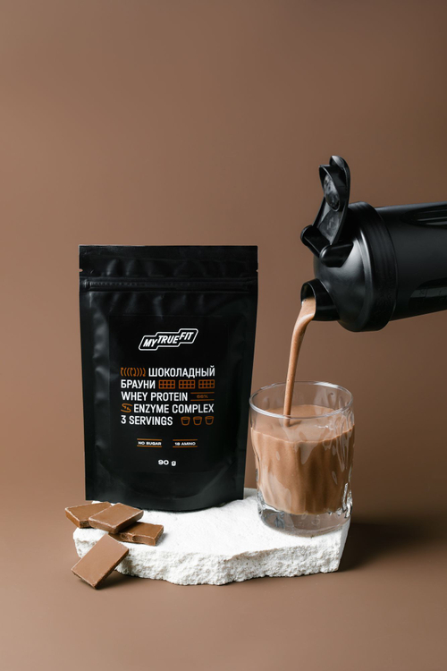 Коктейль протеиновый Шоколадный брауни / 90 г ТМ Mytruefit