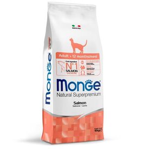 Сухой корм Monge Cat Speciality Line Monoprotein Adult для взрослых кошек, из лосося