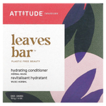ATTITUDE, Leaves Bar, увлажняющий батончик-кондиционер, травяной мускус, 113 г (4 унции)
