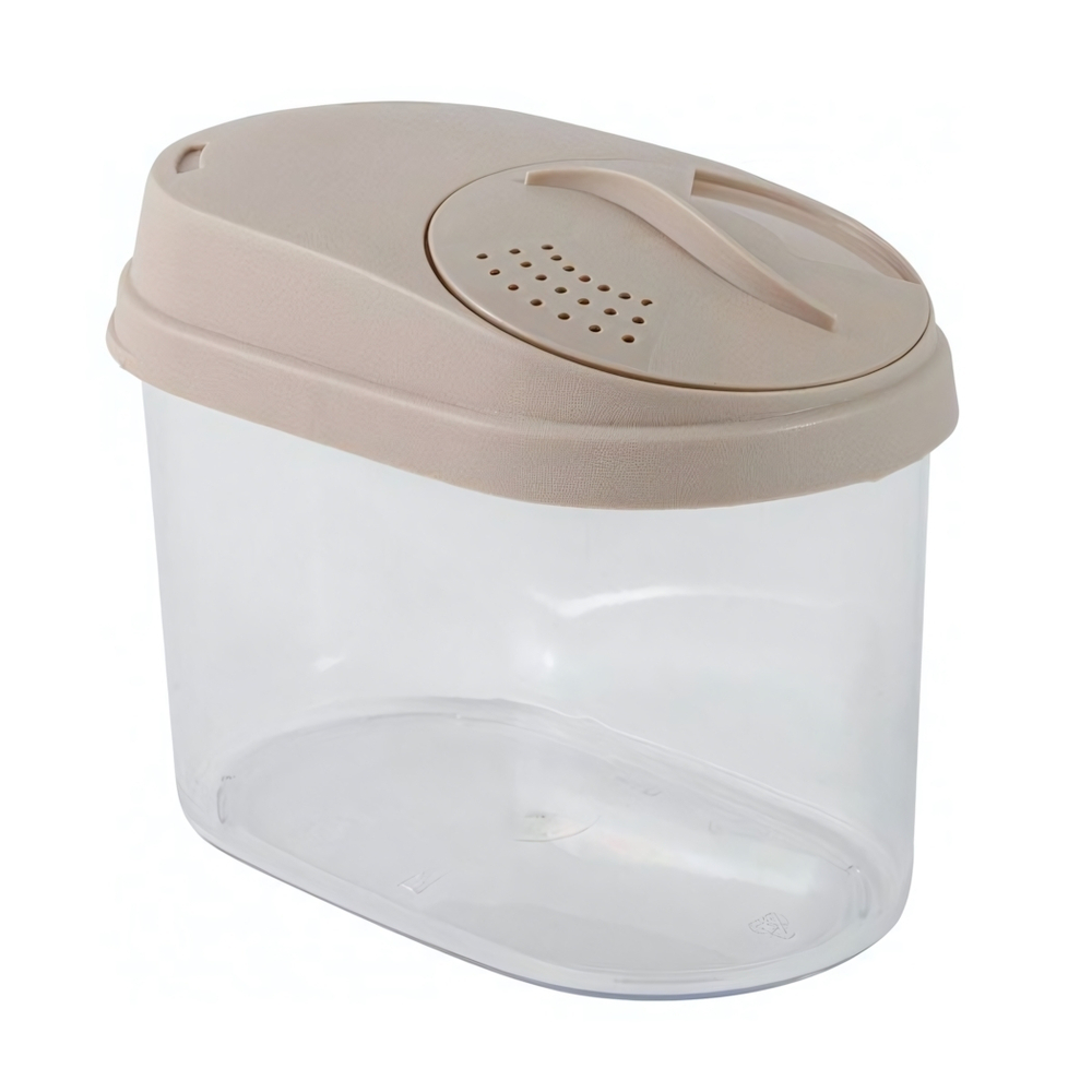 Банка для сыпучих продуктов Sugar&Spice с дозатором 0,8 л латте