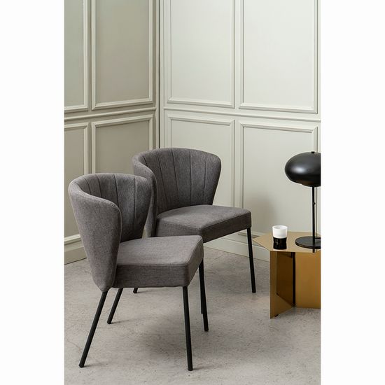 Стул kristin, серая ткань