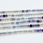 Бусины Флюорит граненый, диаметр 3,6-3,8 мм, цена за нить 110 шт (около 39 см)