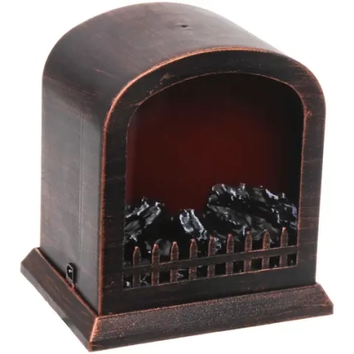 Сувенир с подсветкой «КАМИН - Теплота» 14,5*11,7*16 см (питание от USB и батареек)