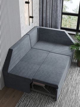 Диван кухонный угловой КЕННЕТ со спальным местом правый