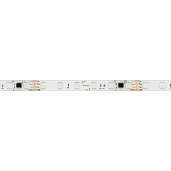 Светодиодная лента Arlight 12W/m 60LED/m 5060SMD разноцветный 5М SPI-SE-B60-10mm 24V 039601