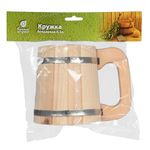 3720 КРУЖКА 0,5 Л, ЛИПА (1/5) "БАННЫЕ ШТУЧКИ"