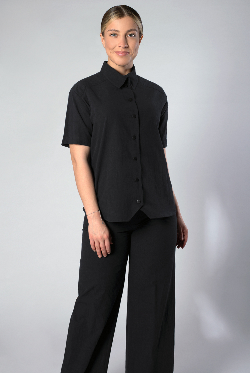 Блузка женская 4287АП, черный #467Чер094287АП