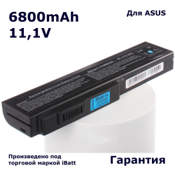 Аккумулятор iBatt 6800mAh для ноутбука Asus A32-M50, A32-H36
