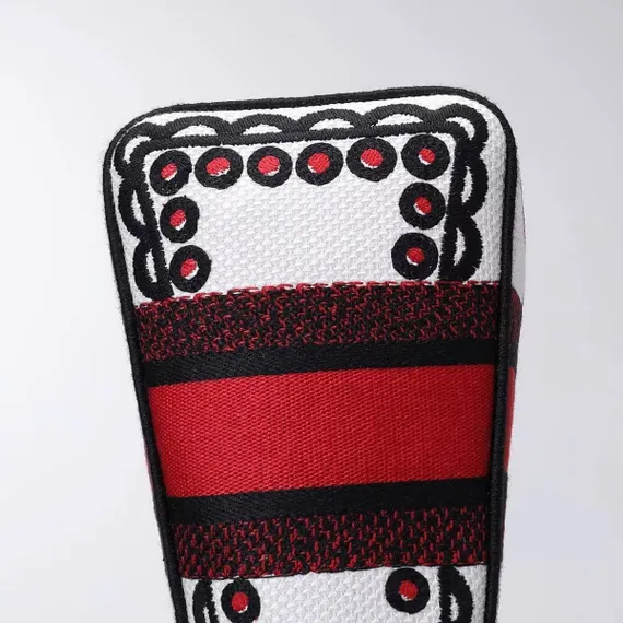 Сумка Dior Lady D-lite, модель среднего формата красный